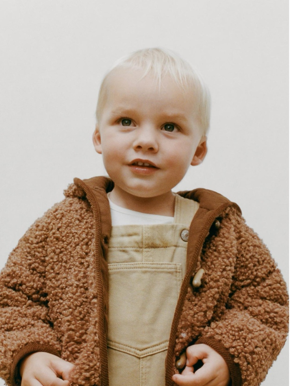 ZARA PLAIN LONG TWILL OVERALLS